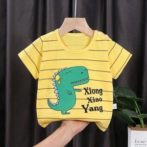 Children's cartoon design short sleeve